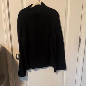 Banana Republic Midnight Black Cowl Neck Sweater